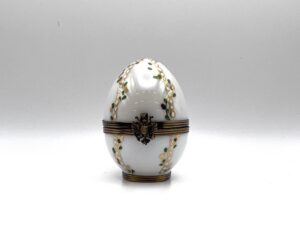 Uovo Palace Egg Fabergé porcellana di Limoges - Gioielleria De Vitis 1936