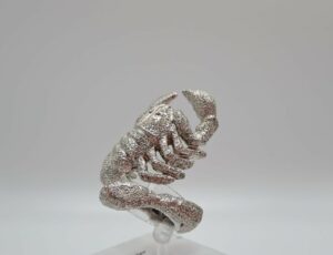 Anello scorpione in argento - Gioielleria De Vitis Sabaudia