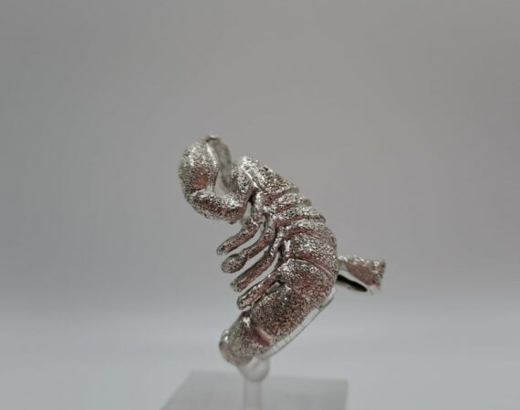 Anello scorpione in argento - Gioielleria De Vitis Sabaudia